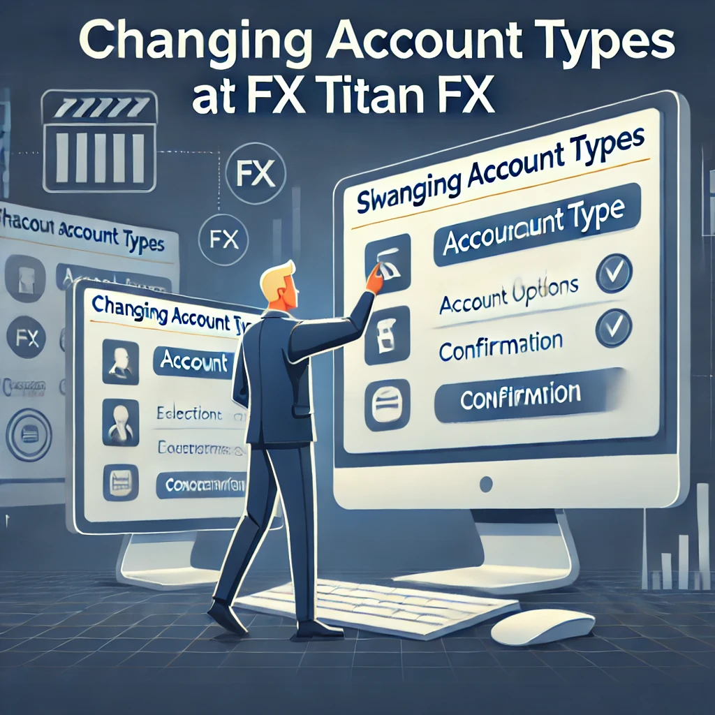 Titan FX 口座タイプ 変更