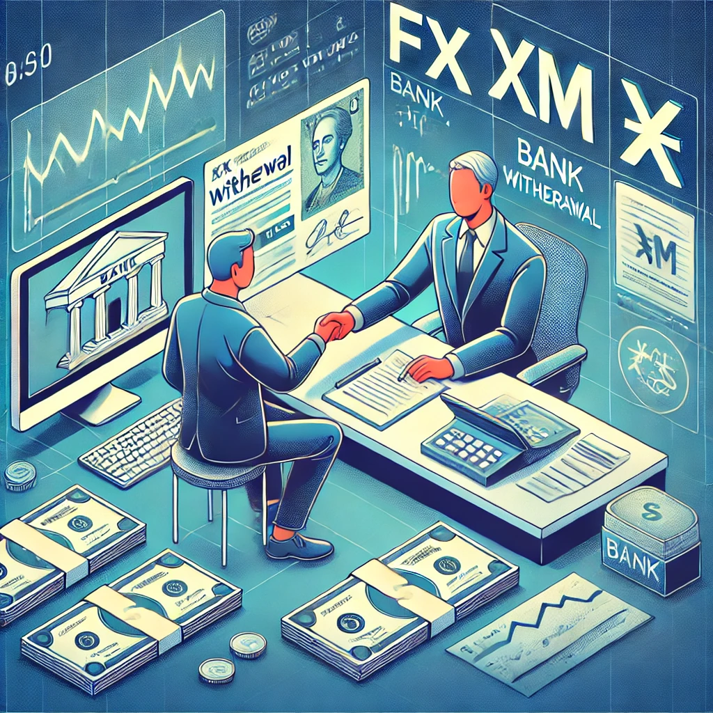 XM 出金 銀行